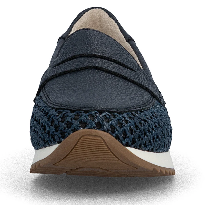 Rieker Damen-Sneaker zum Hineinschlüpfen | Blau
