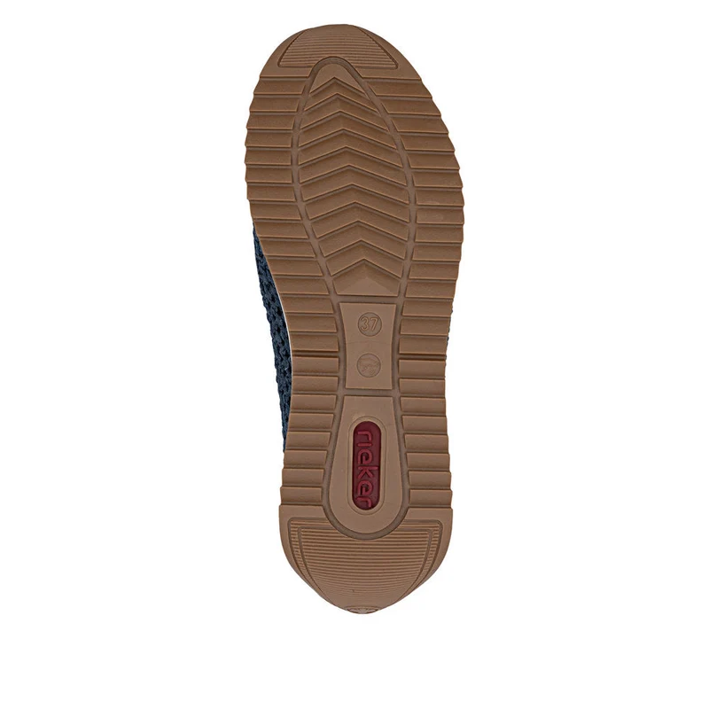 Rieker Damen-Sneaker zum Hineinschlüpfen | Blau