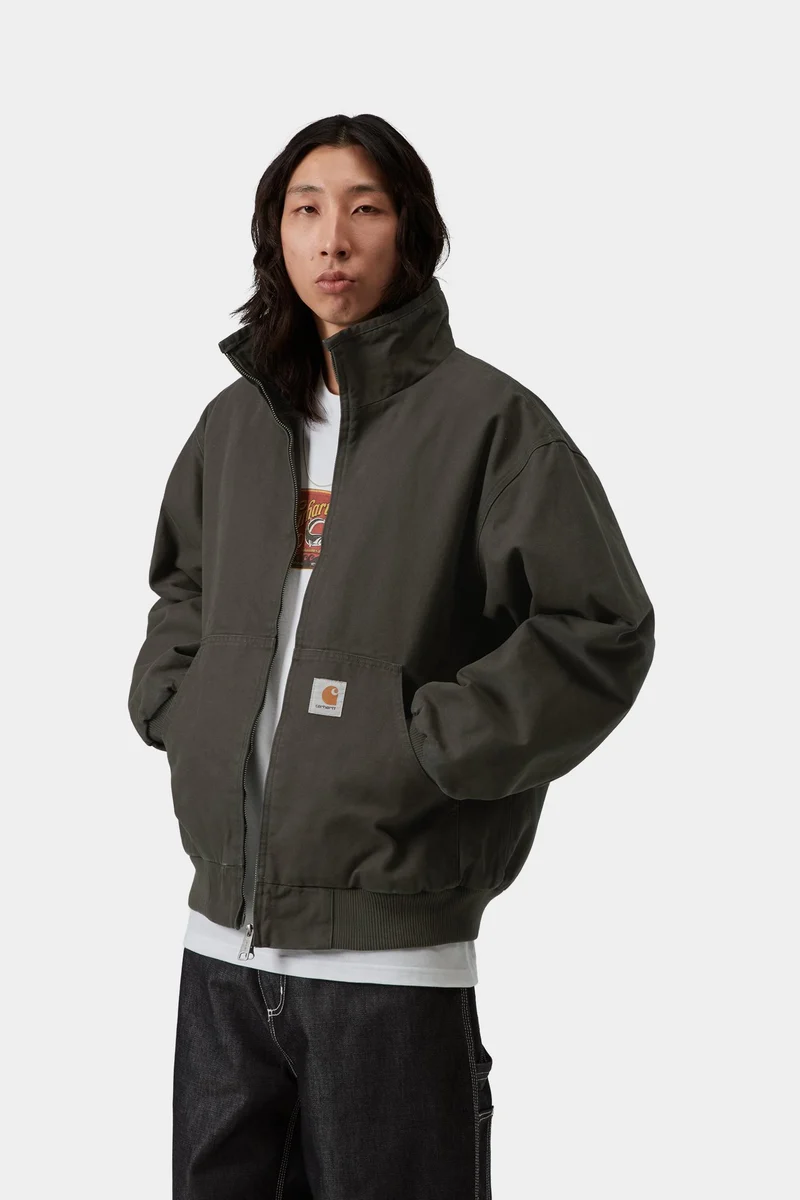 Carhartt WIP Herren Ravon Jacke | Oxidgrün
