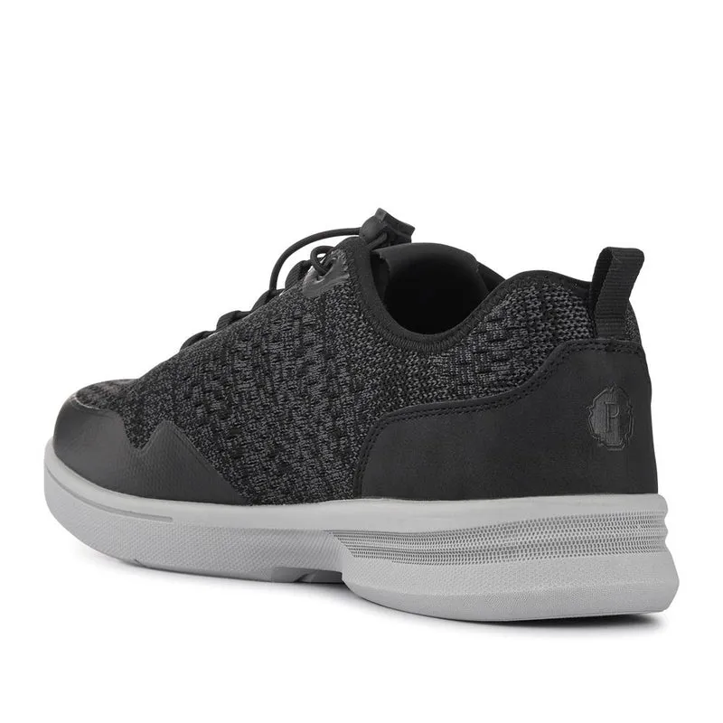 Bungee-Laced Memory Foam Shoes - BOJIE41027 / 327 404 - Black