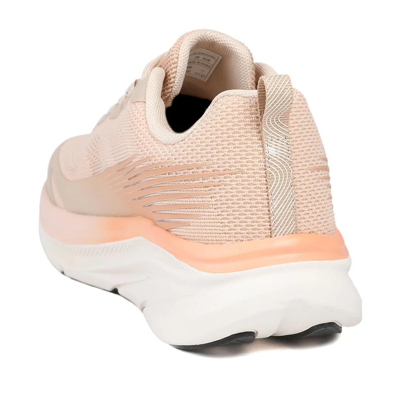 Bellissimo Memory Foam Lace Up Trainers - BELSUNCH43001 / 329 309 - Beige