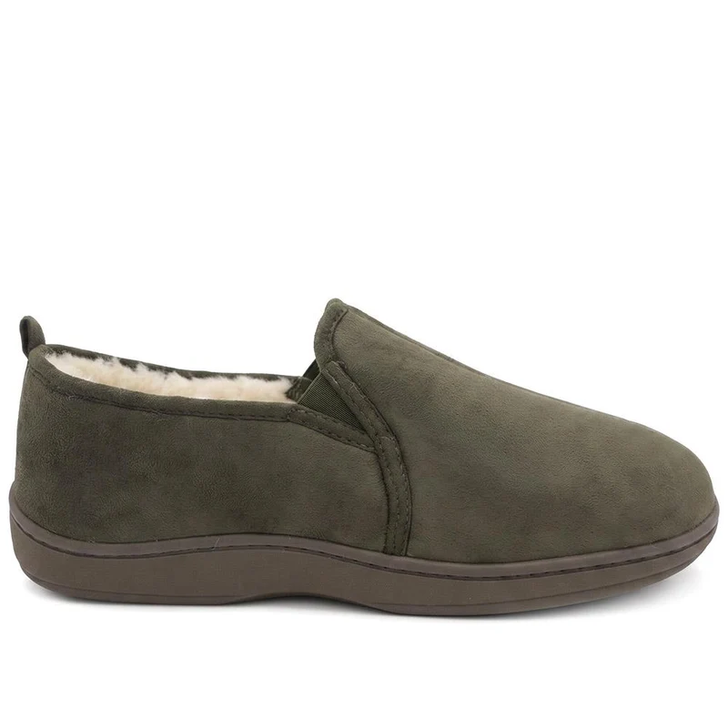 Comfy Antibacterial Slippers - QING34011 / 320 876 - Olive