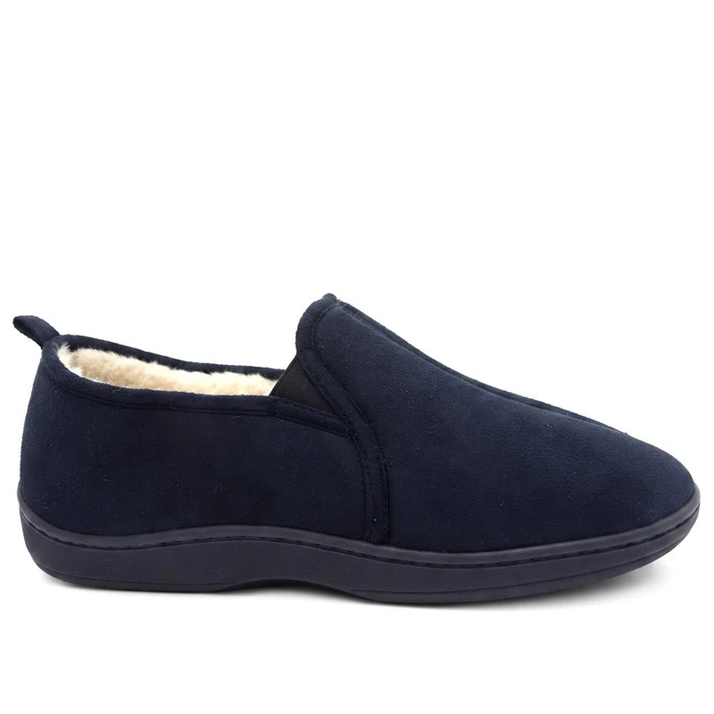 Comfy Antibacterial Slippers - QING34011 / 320 876 - Navy