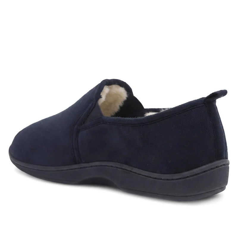 Comfy Antibacterial Slippers - QING34011 / 320 876 - Navy