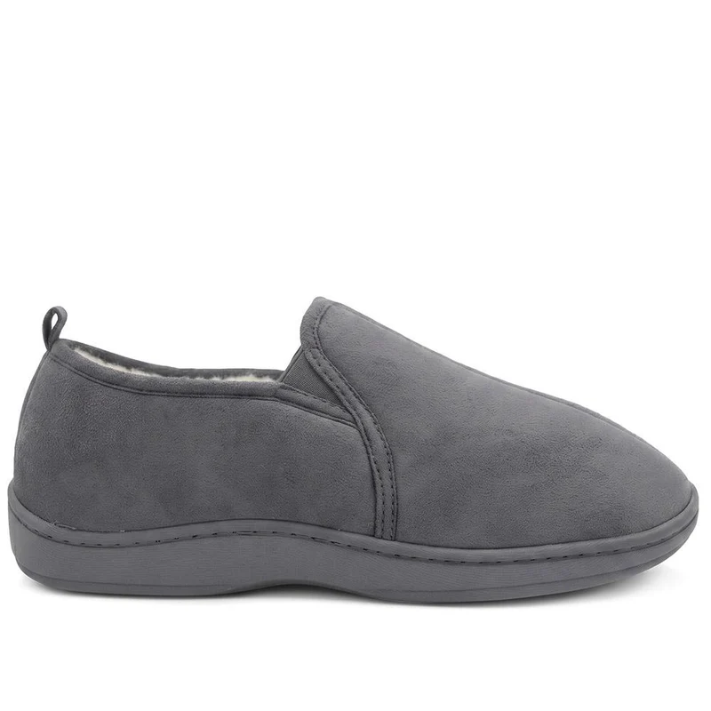 Comfy Antibacterial Slippers - QING34011 / 320 876 - Charcoal
