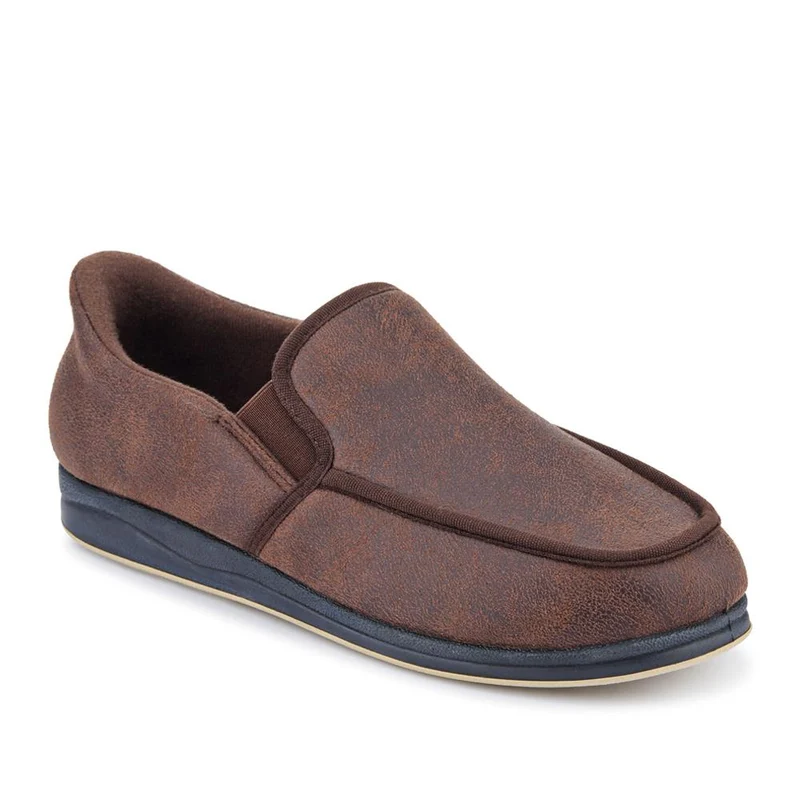 Easy Step In Extra Wide Memory Foam Slippers - QING42000 / 327 899