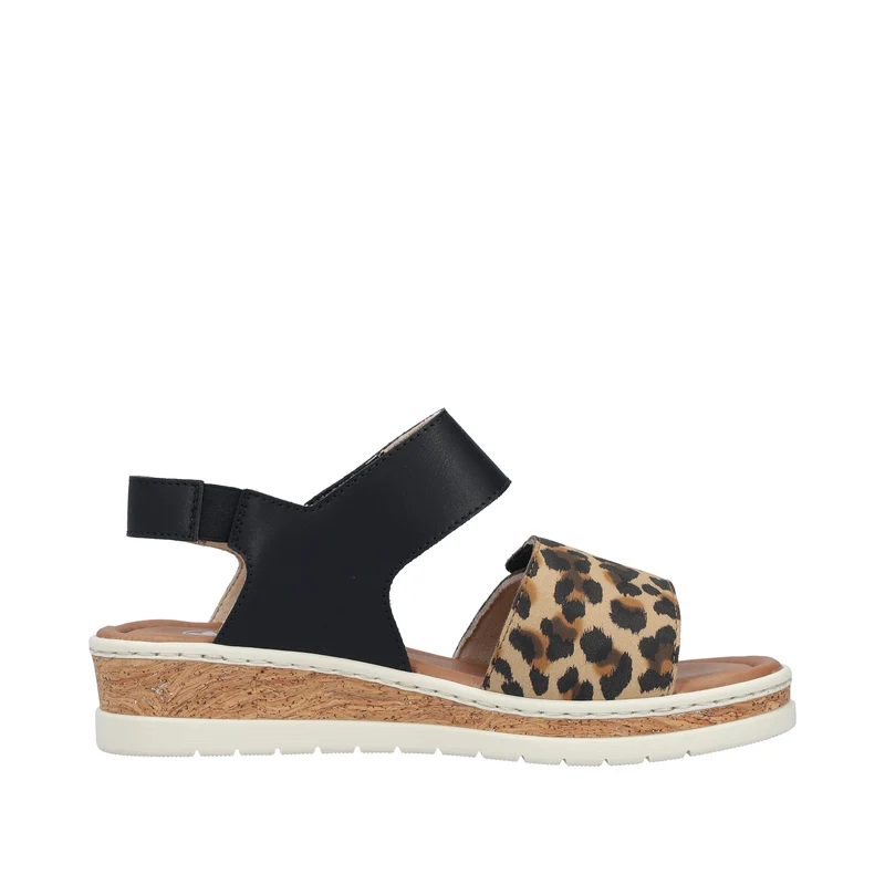 Rieker Damen-Sandalen | Schwarz