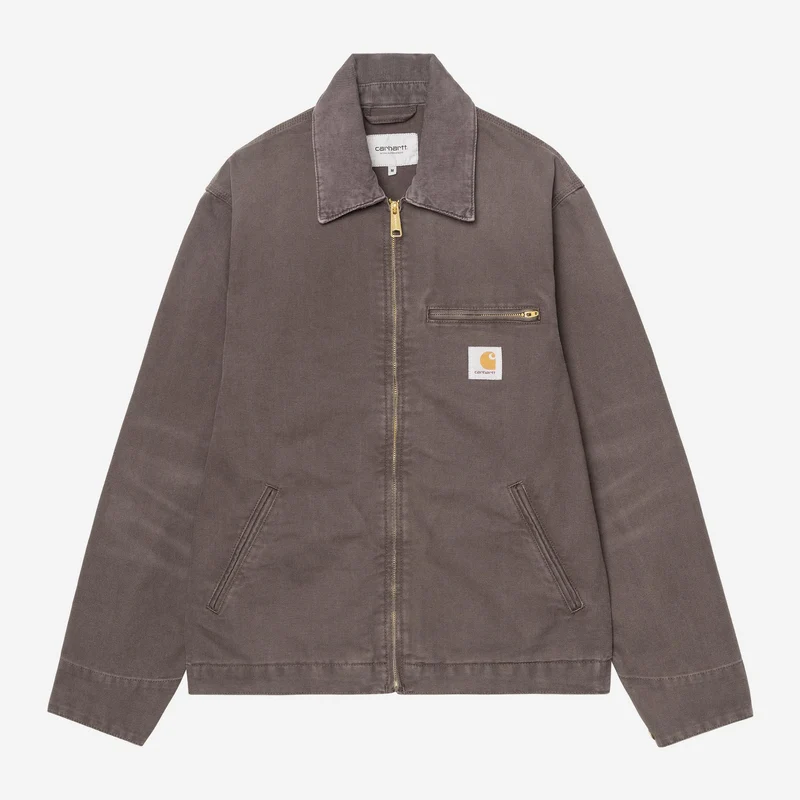 Carhartt WIP Herren-Detroit-Jacke | Shale Stone Canvas