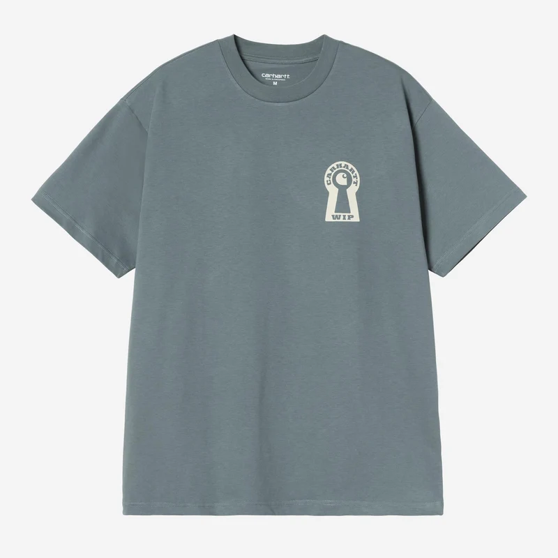 Carhartt WIP Herren-T-Shirt mit Aufdruck | Gemütliches Blau