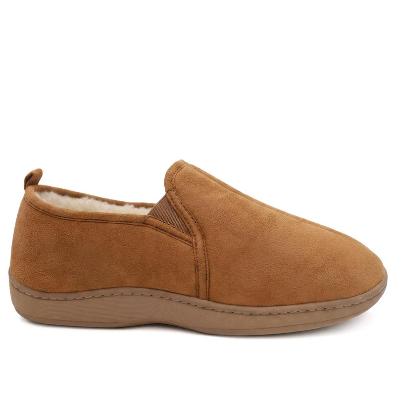 Comfy Antibacterial Slippers - QING34011 / 320 876 - Tan