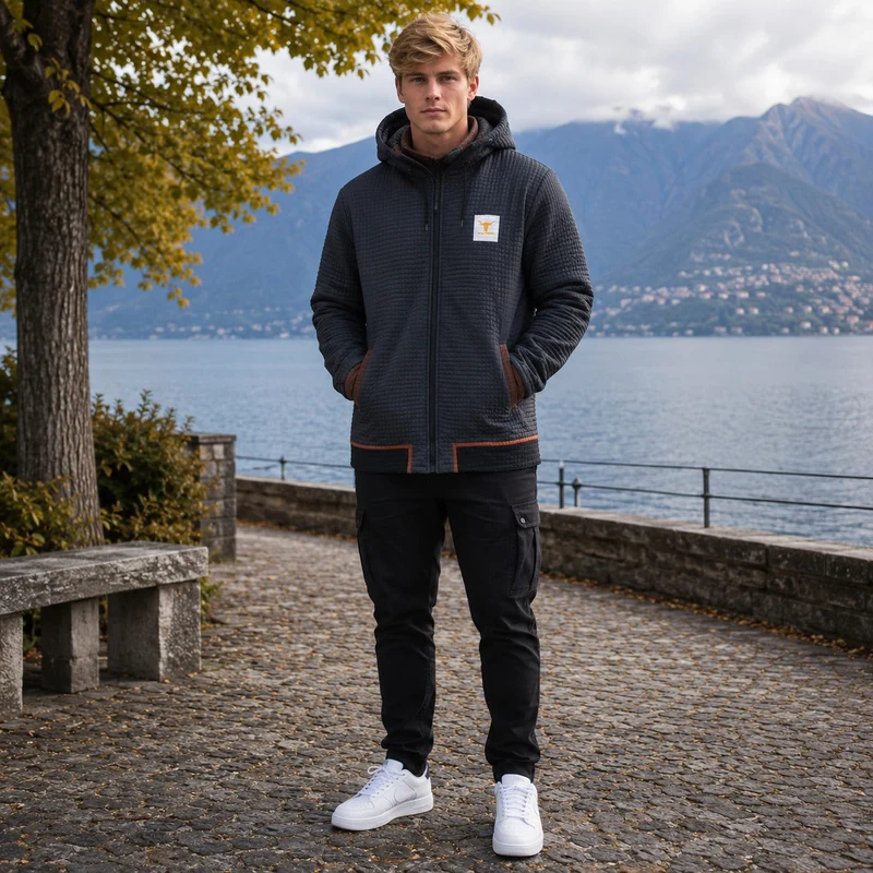 Traeger | Herren Winterjacke mit Kapuze