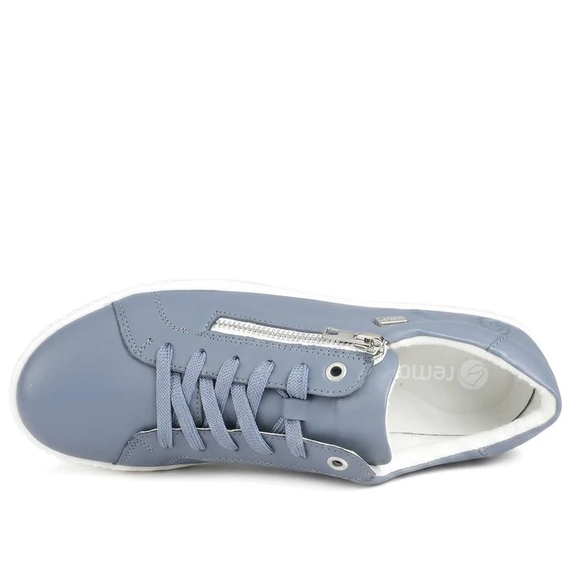 Remonte Leather Shower Resistant Trainers - DRS43504 / 328 687 - Denim