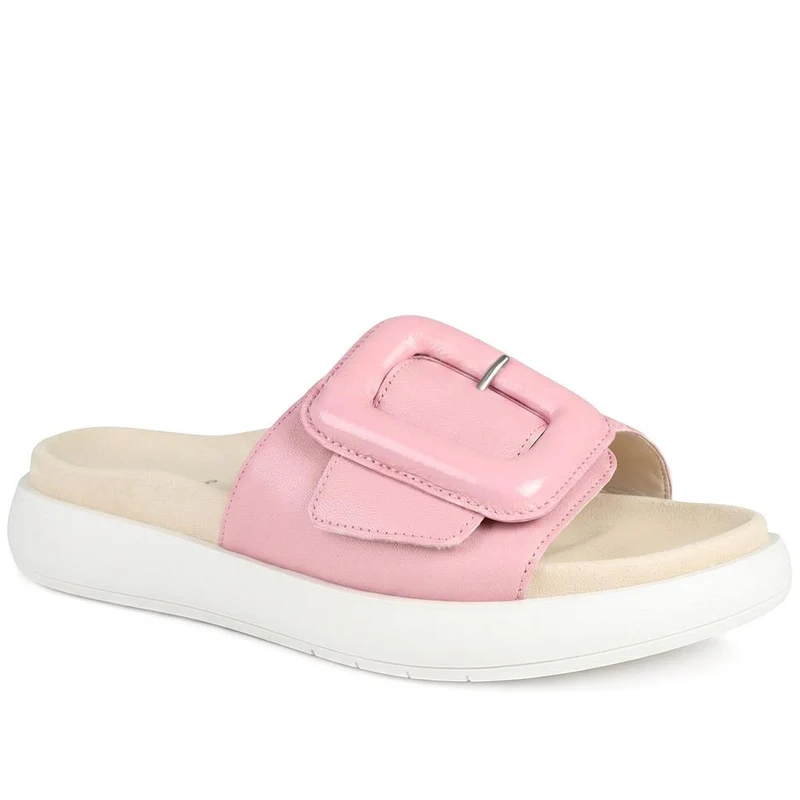 Gabor Faux Buckle Adjustable Fasten Sandals - GABC43510 / 330 408 - Pink