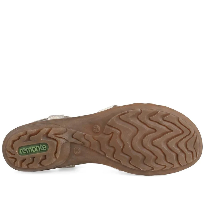 Remonte Leather Elastic Fit Sandals - DRS43513 / 329 371 - Off White