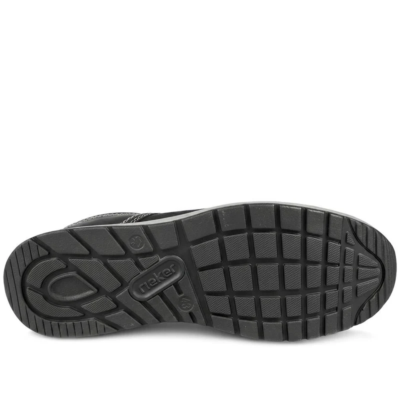 Rieker Slip On Bungee Lace Shoes - RKR43057 / 330 230 - Black