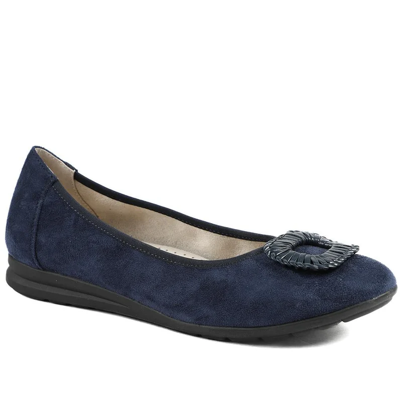 Jewel Detail Slip On Comfort Pumps - WOIL43000 / 329 124