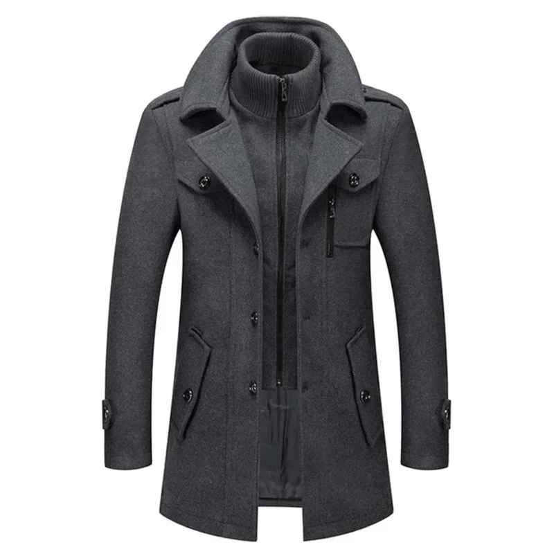 Christoph | Herren Lange Winterjacke Slim Fit