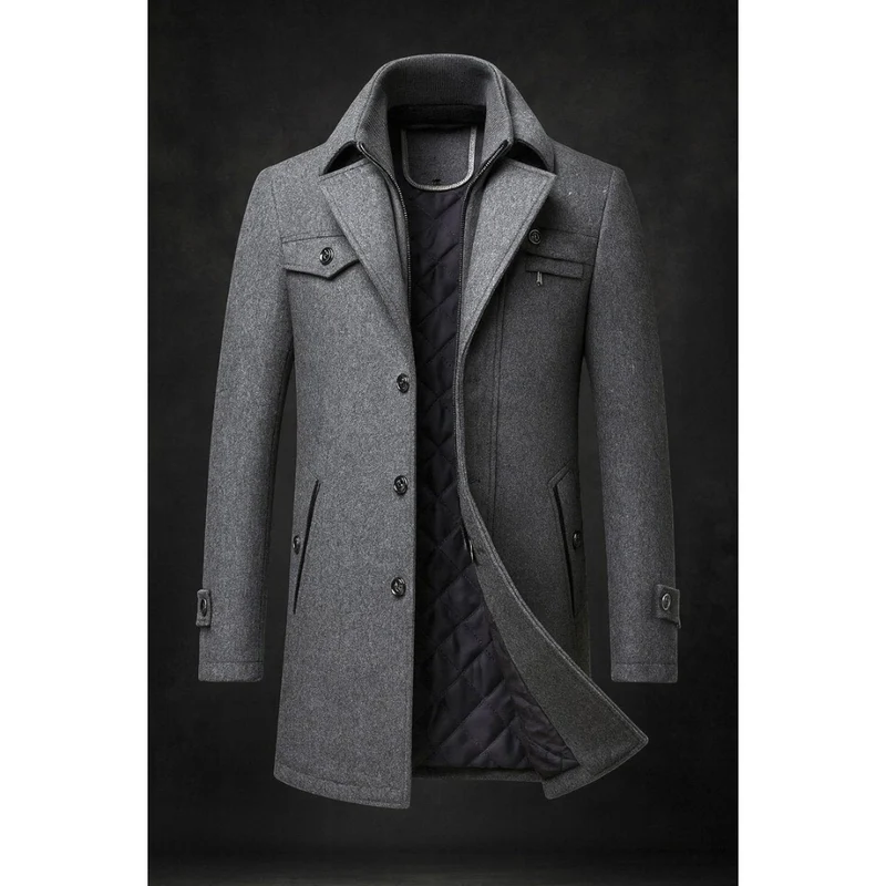 Josef | Herren Elegante Winterjacke Langarm