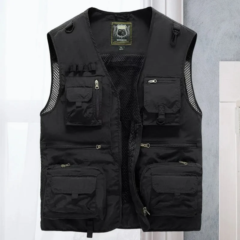 Milo | Herren Outdoor Weste mit mehreren Taschen