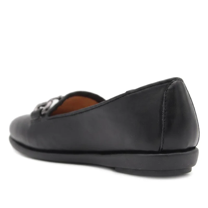 Elegant Wedge Loafers - UPSKY43001 / 329 004 - Black