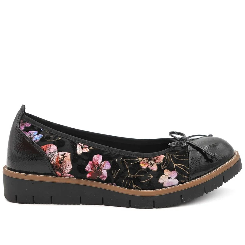 Ballet Pumps - WBINS34113 / 320 399 - Black Multi Floral