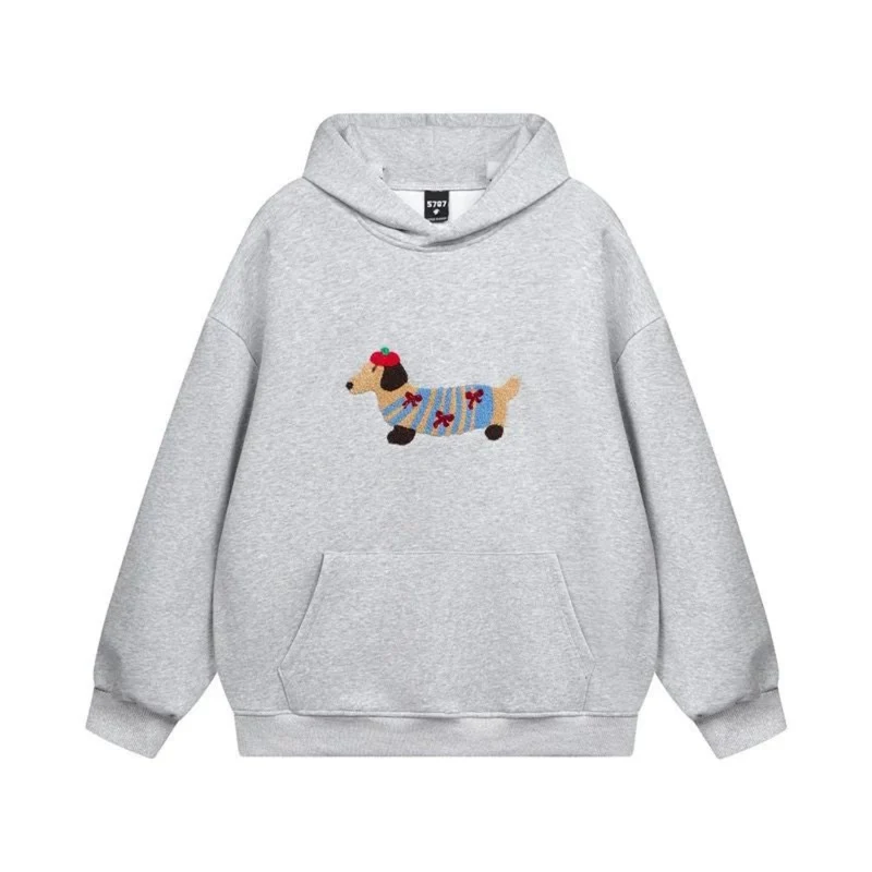 Liesel | Unisex Oversize Hoodie mit Stickerei
