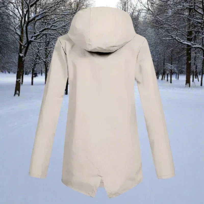 Marie | Damen Outdoor Regenjacke mit Kapuze