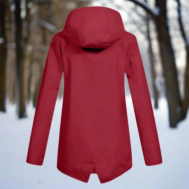 Marie | Damen Outdoor Regenjacke mit Kapuze