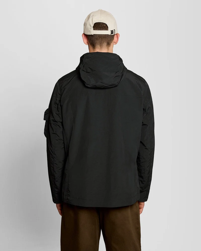 Lyle & Scott Leichte Herren-Windjacke | Tiefschwarz