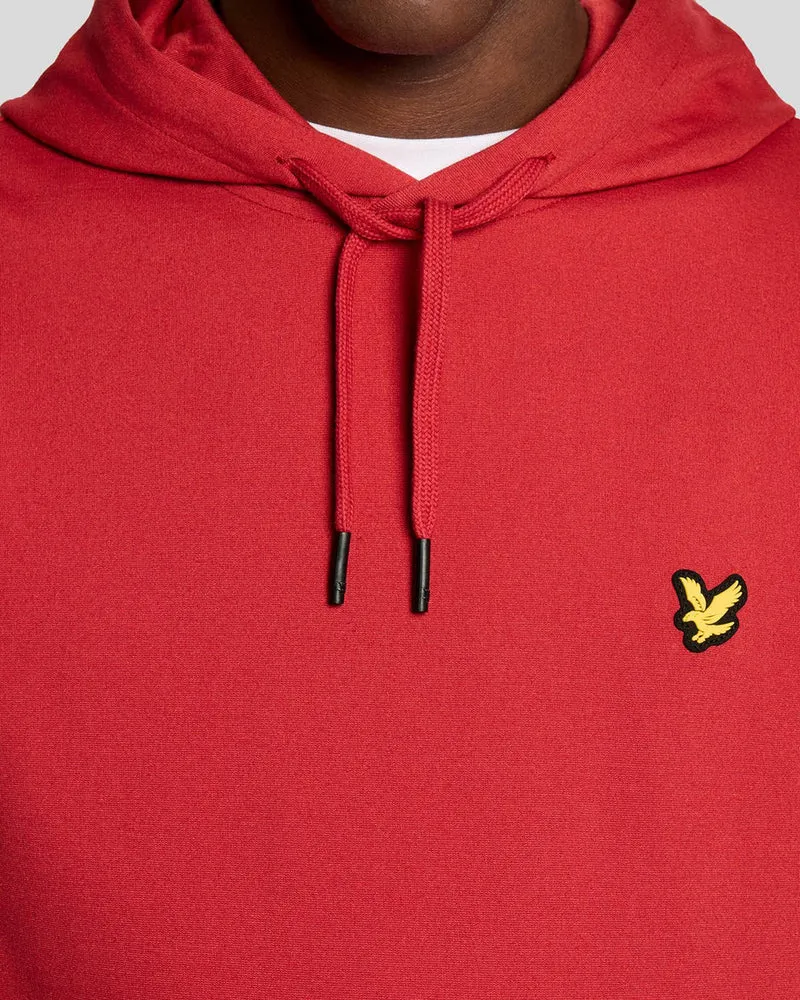 Lyle & Scott Leichter Sport-Hoodie für Herren | Granatrot