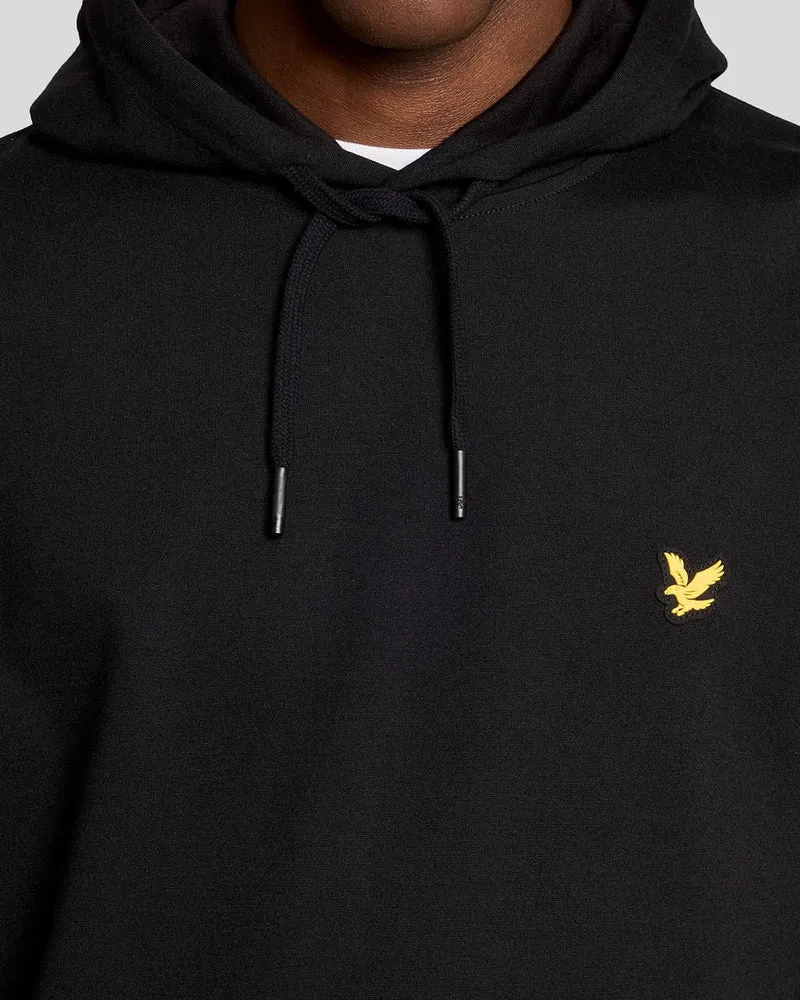 Lyle & Scott Leichter Sport-Hoodie für Herren | Tiefschwarz