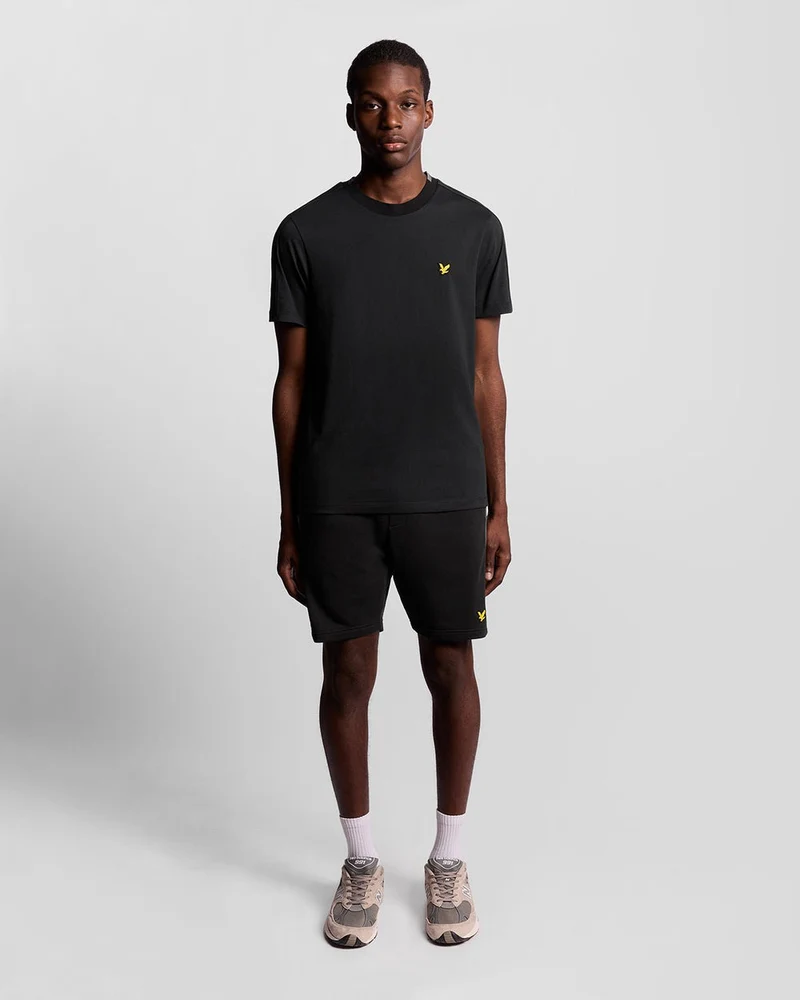 Lyle & Scott Sport-Tape-Shorts für Herren | Tiefschwarz