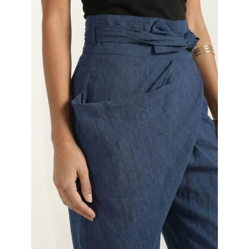 Angelika | Damen Freizeit High Waist Hose