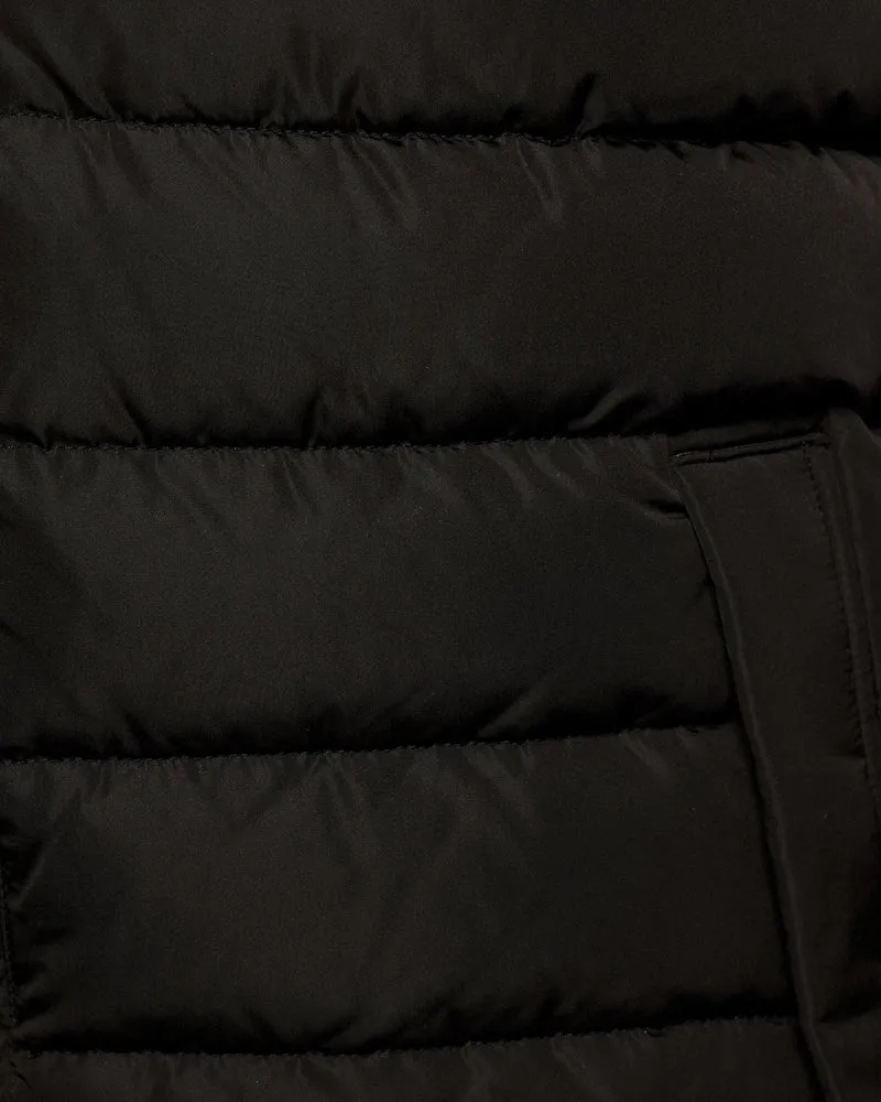 Lyle & Scott Steppjacke für Herren | Tiefschwarz