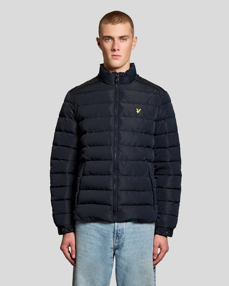 Lyle & Scott Herren-Steppjacke | Dunkelblau