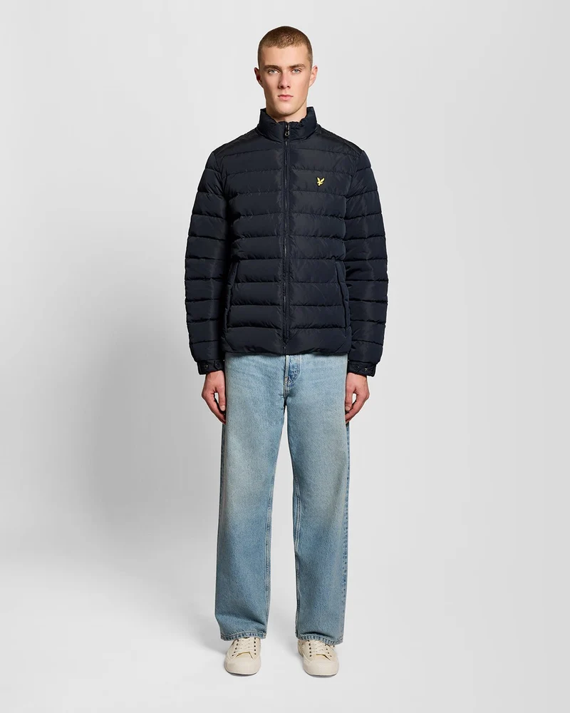 Lyle & Scott Herren-Steppjacke | Dunkelblau