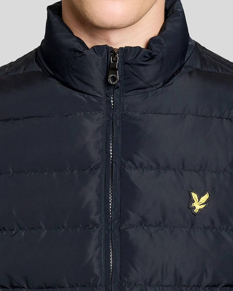 Lyle & Scott Herren-Steppjacke | Dunkelblau