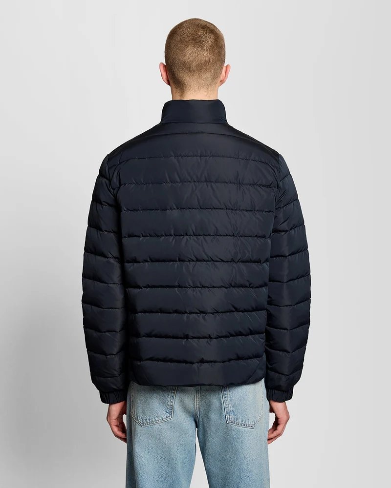 Lyle & Scott Herren-Steppjacke | Dunkelblau