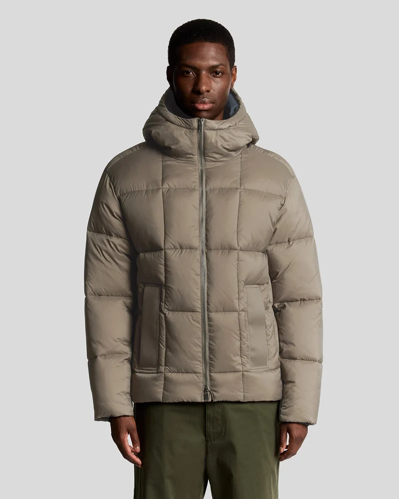 Lyle & Scott Herren-Steppjacke „Square Cocoon“ | Falcon