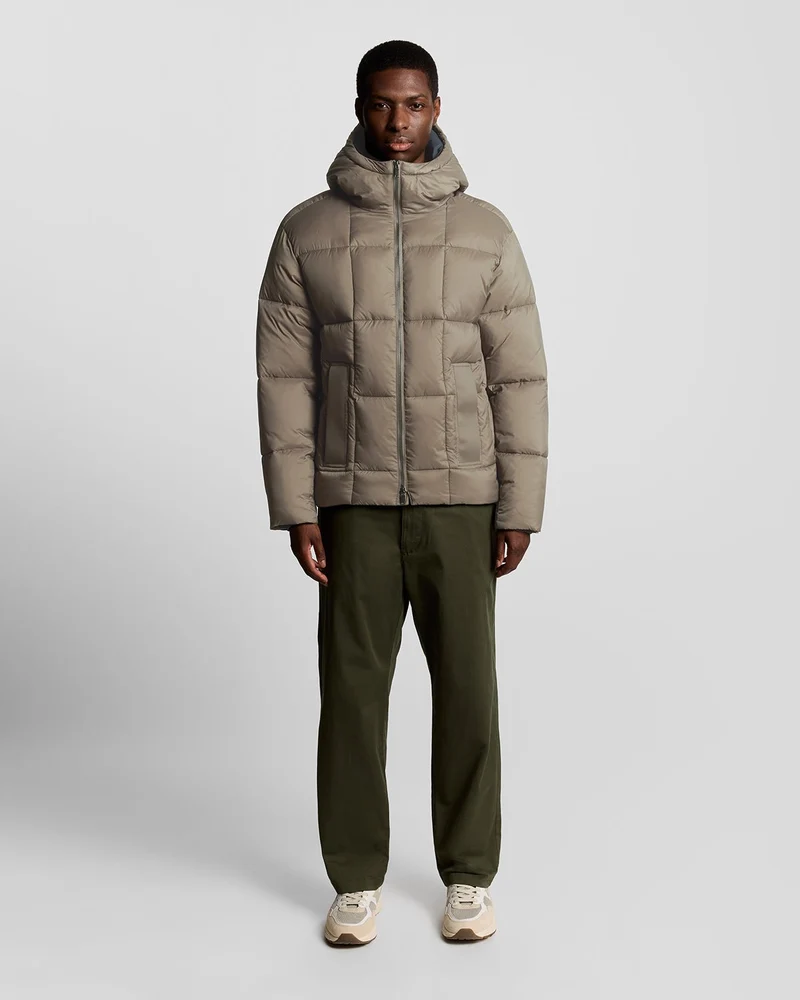 Lyle & Scott Herren-Steppjacke „Square Cocoon“ | Falcon