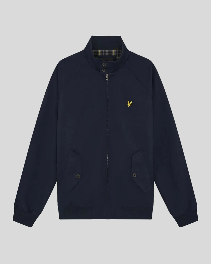 Lyle & Scott Herren-Harrington-Jacke aus Baumwolle | Dunkelblau