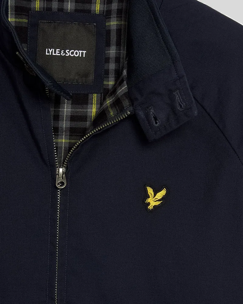 Lyle & Scott Herren-Harrington-Jacke aus Baumwolle | Dunkelblau