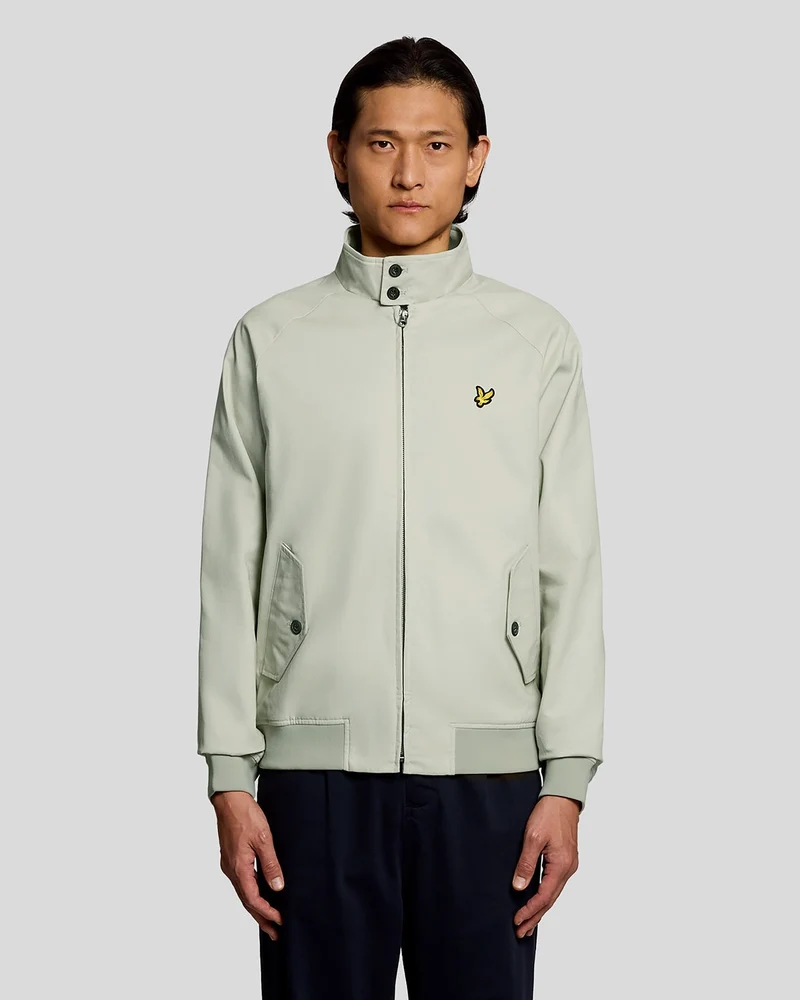 Lyle & Scott Herren-Harrington-Jacke aus Baumwolle | Weizen