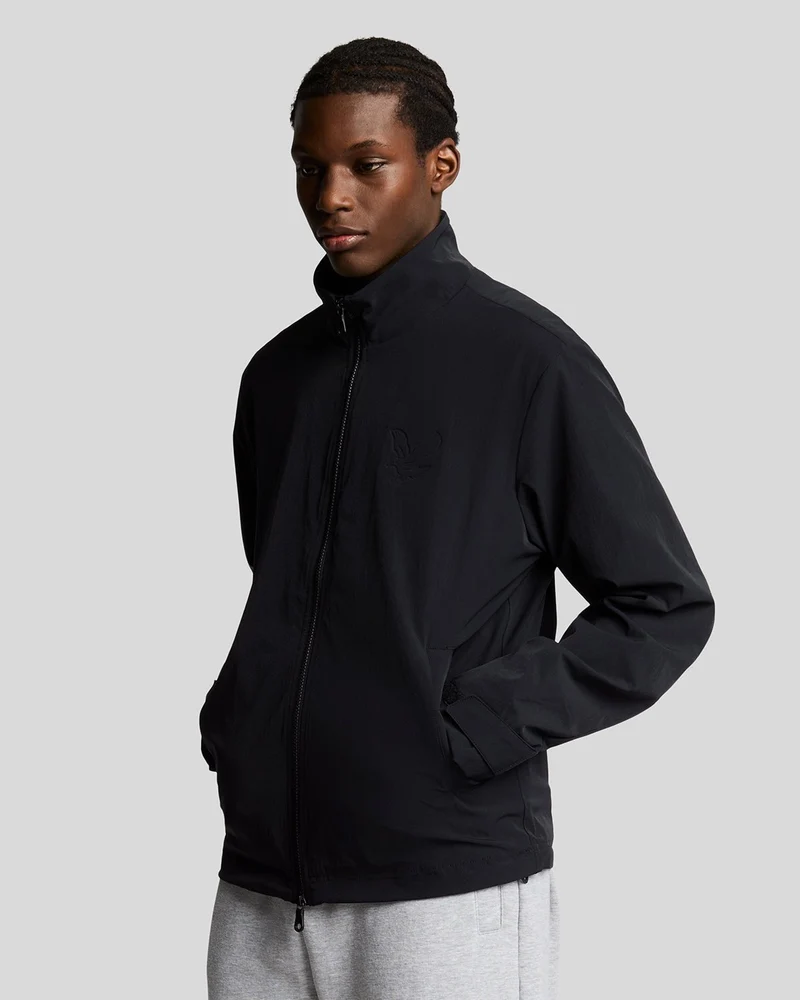 Lyle & Scott Keyline Windbreaker-Jacke für Herren | Tiefschwarz