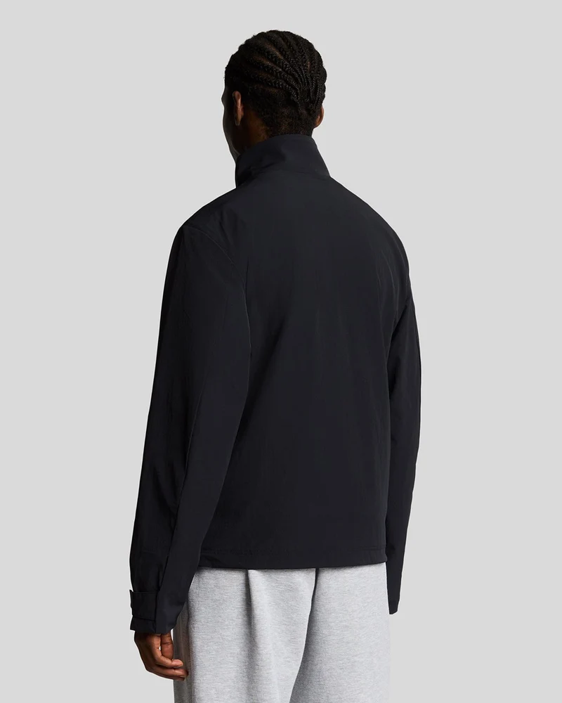 Lyle & Scott Keyline Windbreaker-Jacke für Herren | Tiefschwarz