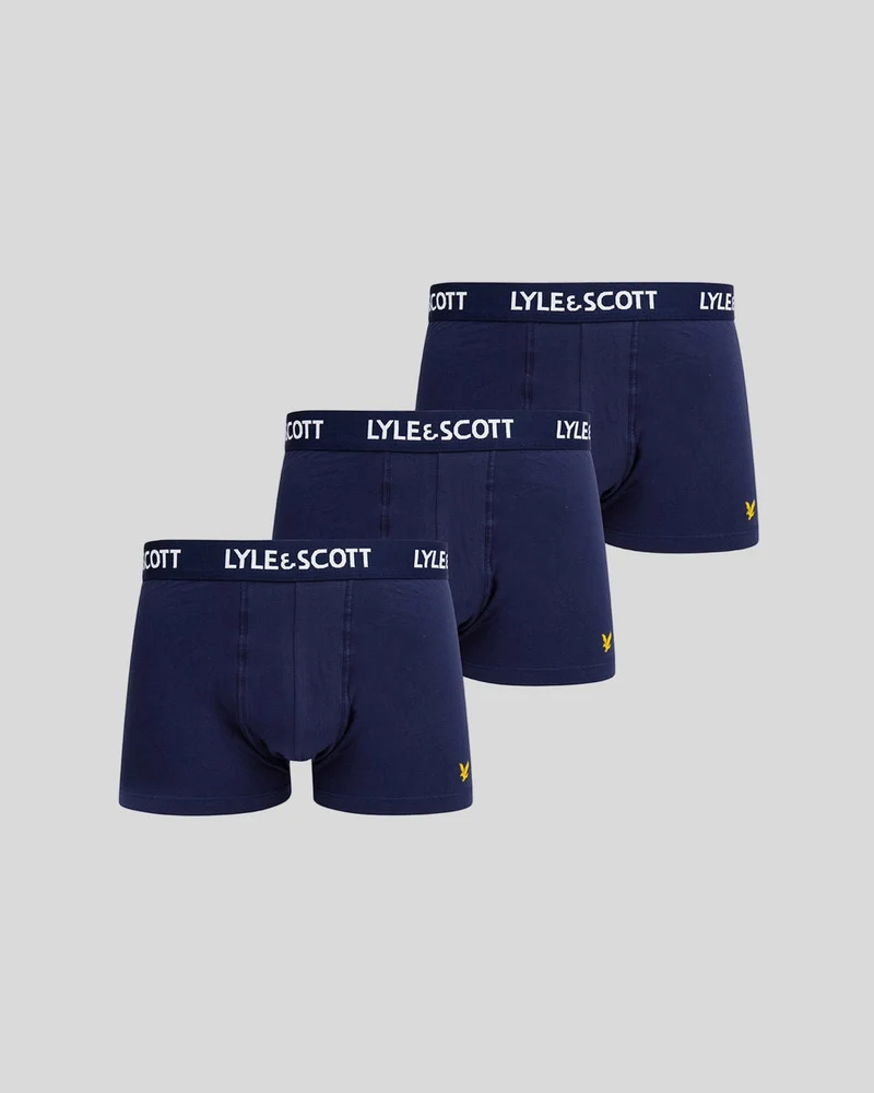 Lyle & Scott Barclay Herren-Badehosen | 3er-Pack | Kurzmantel