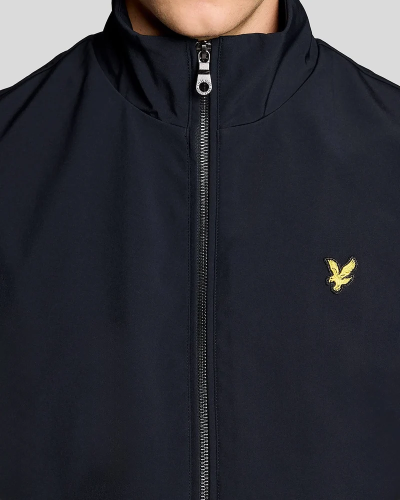 Lyle & Scott Herren-Softshellweste mit Mesh-Einsatz am Rücken | Dunkelblau