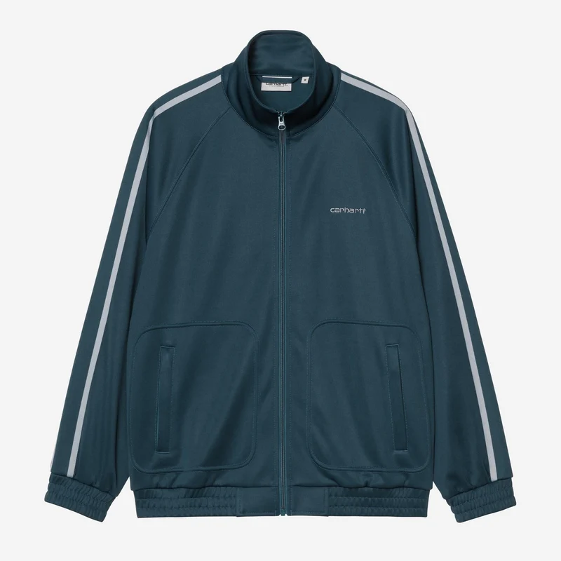 Carhartt WIP Bolar Herren-Sweatjacke | Blue River / Mirror