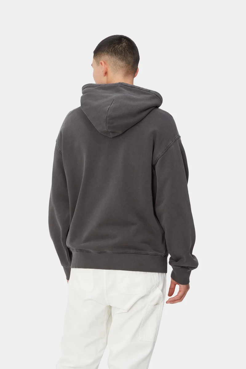 Carhartt WIP Nelson Sweatshirt für Herren | Schwarz, stückgefärbt
