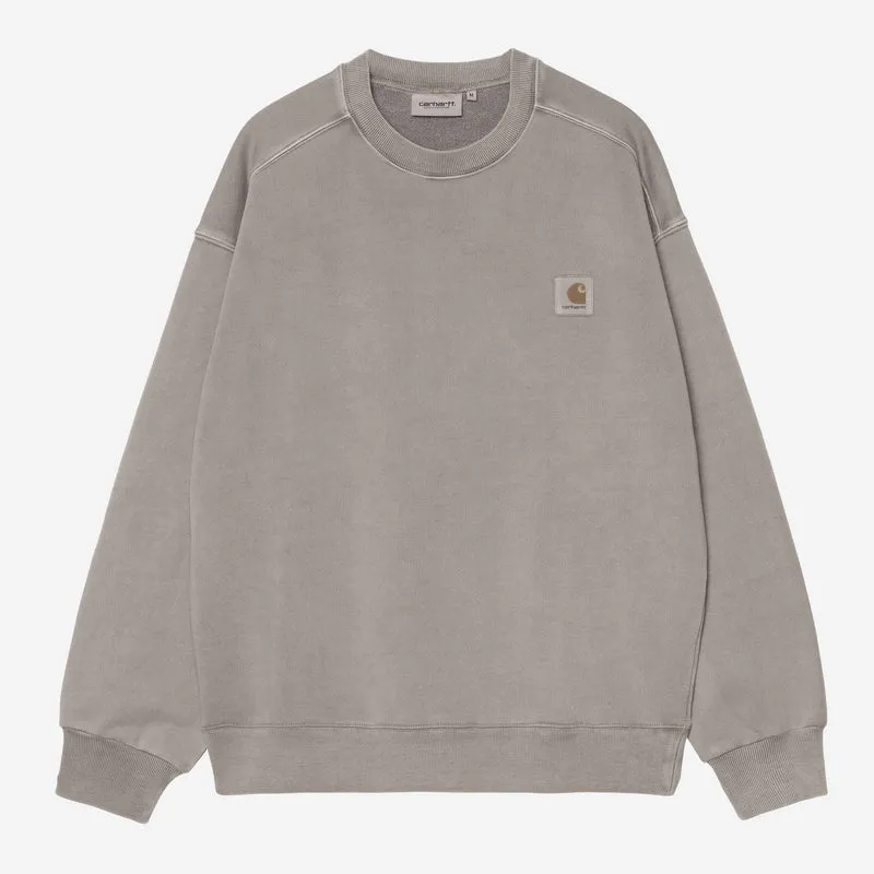 Carhartt WIP Nelson Sweatshirt für Herren | Yosemite, stückgefärbt